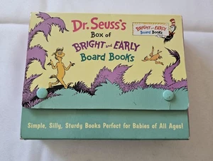 Dr Seuss Box of Bright and Early Board Books set of 4 - Picture 1 of 9