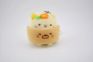 San-X Sumikko Gurashi plush cat keychain - Picture 1 of 3