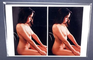 Boris Starosta 3D Stereoview - Robin 417 - nude model signed 2004 #179 - Picture 1 of 2