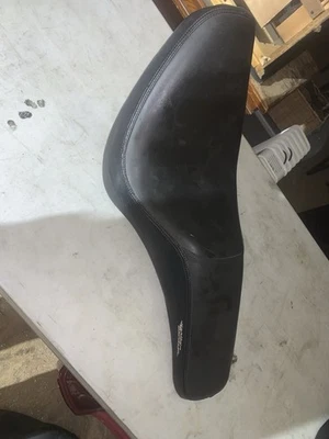 1996-2003 Harley Dyna Badlander seat lowrider super glide 97 1998 1999 2001 2002 - Image 1 of 4