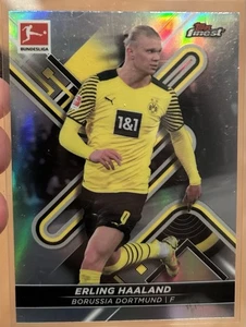 2021-22 Topps Finest Bundesliga - Erling Haaland Refractor - Bild 1 von 2
