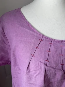 Boden Linen Dress Pink Size 22 - Picture 1 of 5