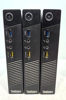 [LOT OF 3] Lenovo ThinkCentre M73 Desktop PCs - No RAM/HDD  FAST FREE SHIPPING b - Image 1 of 4