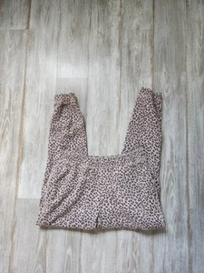 Abercrombie & Fitch Soft A&F Leopardenmuster Jogger Jogginghose High Waist Gr. L - Bild 1 von 11