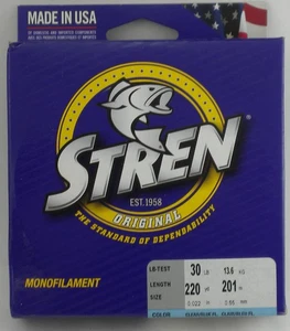 Stren 1553349 STFS30-26 Original Monofilament Schnur 247m 30Lb Test Blau - Bild 1 von 1