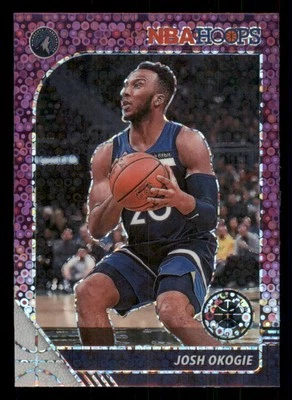 2019-20 Hoops Premium Stock Prizms Purple Disco #113 Josh Okogie - Image 1 of 2