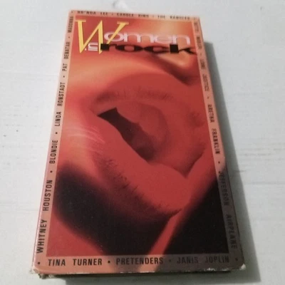 Women In Rock VHS Video Tape 1991 Whitney Blondie Madonna Pretenders Benetar OOP - Image 1 of 3