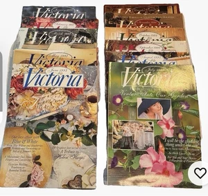 Victoria Magazines 1993 Lot of 11 Romantic Decor Travel Garden Set, 1-3 & 5-12 - Bild 1 von 17