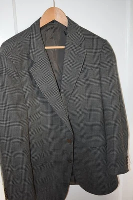 Blazer Armani Collezioni 42 R Cuadros Excelente Estado Chaqueta Abrigo Deportivo Foto 1 de 4