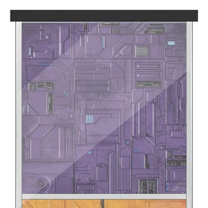 Transformers Decepticon Themen Hintergrund Aufkleber für Ikea Detolf Displays - Bild 1 von 3