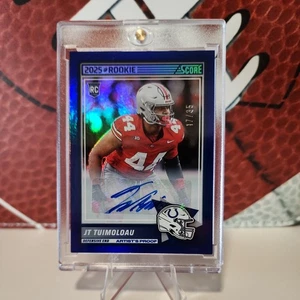 2025 Score Football JT Tuimoloau Artist’s Proof Auto /35 Colts Ohio State No. 84 - Picture 1 of 2