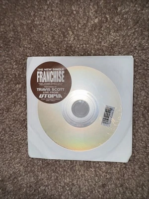 Travis Scott Franchise LIMITED EDITION PROMO CD Single SOLD OUT! - Image 1 of 2
