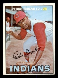 1967 Topps Baseball #424 Pedro Gonzalez VG/EX *d3