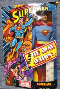 Mego SUPERMAN 12" FLY AWAY Action Figure WGSH High Grade 1977 - Picture 1 of 8