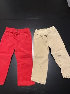 2pair Of Corduroy Pants Size 2T - Picture 1 of 8
