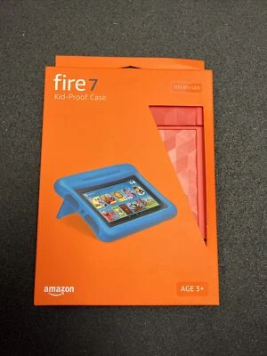 Kid-Proof Case for Amazon Fire 7 (9th Generation - 2019 Release) - Punch Red - Image 1 of 2
