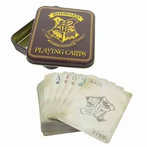 CARTE DA GIOCO HARRY POTTER HOGWARTS 2 MAZZI DA 52 CARTE - Imagen 1 de 4