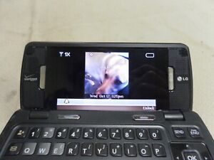 LG enV Touch Cell Phone LG-VX11000 3G Verizon Qwerty Keys Flip Bluetooth LOCKED