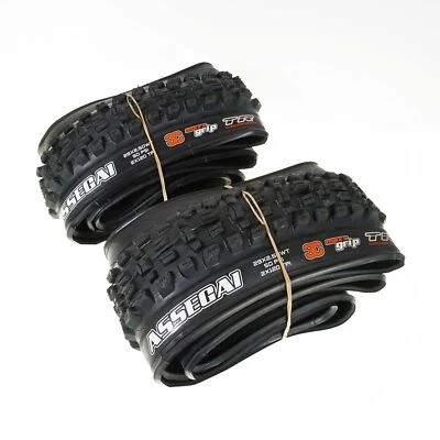 MAXXIS ASSEGAI 29X2.5" WT 120TPI 3C MAXX GRIP/DD/TR Mountain Bike 1 or 2 Tires