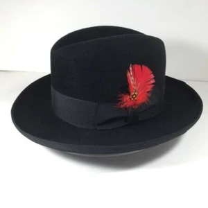 BILTMORE OXFORD - Fur Felt Hat - HOMBURG / GODFATHER  - MADE IN USA - Picture 1 of 43