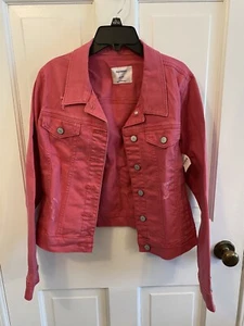 Chaqueta Denim OLD NAVY Niñas ROSA Envejecida Talla XL 14 NUEVA con Etiquetas - Imagen 1 de 5