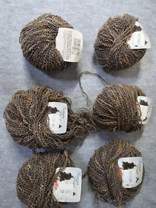 Katia Kansas Print Yarn Balls Wool Acrylic Blend Taupe - Picture 1 of 5