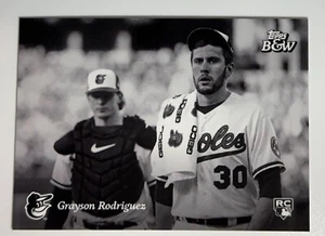 Grayson Rodriguez RC 2023 Topps Black & White #81 - Picture 1 of 1