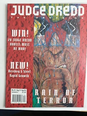 Judge Dredd Megazine #35 Issue Comic Book 2000AD 1993 Rare Vol 2 UK  Nm Free P&P - Image 1 of 3
