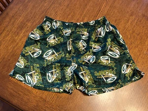 RARE NFL Official Licensed SILK Green Bay Packers Boxershorts Underwear Men Sz S - Bild 1 von 4
