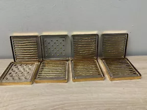 Vintage Set Of 8 Stephen Myers (Smyers) Art Glass Coasters - Picture 1 of 3