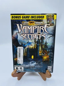 Hidden Mysteries Vampire Secrets Sealed Windows/Mac 2010 Halloween Hidden Object - Picture 1 of 9