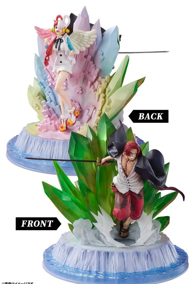 Bandai Figuarts Zero One Piece Shanks & Uta Extra Battle