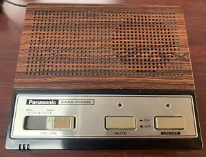 Panasonic Speaker, EASA-PHONE (KX-T1020) Wood Look - Picture 1 of 7
