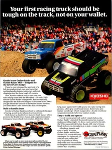 Kyosho Outlaw Raider ARR RC Truck 1/10 2WD Vintage Print Ad Wall Art Decor - Picture 1 of 1
