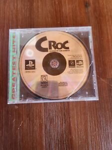 Croc: Legend of the Gobbos Greatest Hits Playstation 1 PS1 Complete Great Shape
