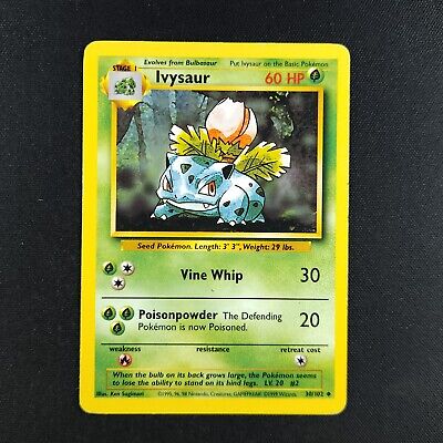Ivysaur 30/102 - Base Set - Pokemon Card