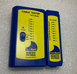 Data Shark Kabeltester RJ11 + RJ45 Master & Remote PA70025 - Bild 1 von 5