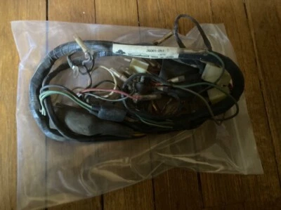 Nuevo de Lote Original Kawasaki F7 1971 1972 Completo Cableado Principal Arnés de Cableado 26001-051 De Colección MX Foto 1 de 2
