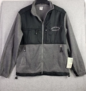 Grand Marais Minnesota Jacket Adult Small Performance Fleece Full Zip Coat - Picture 1 of 9
