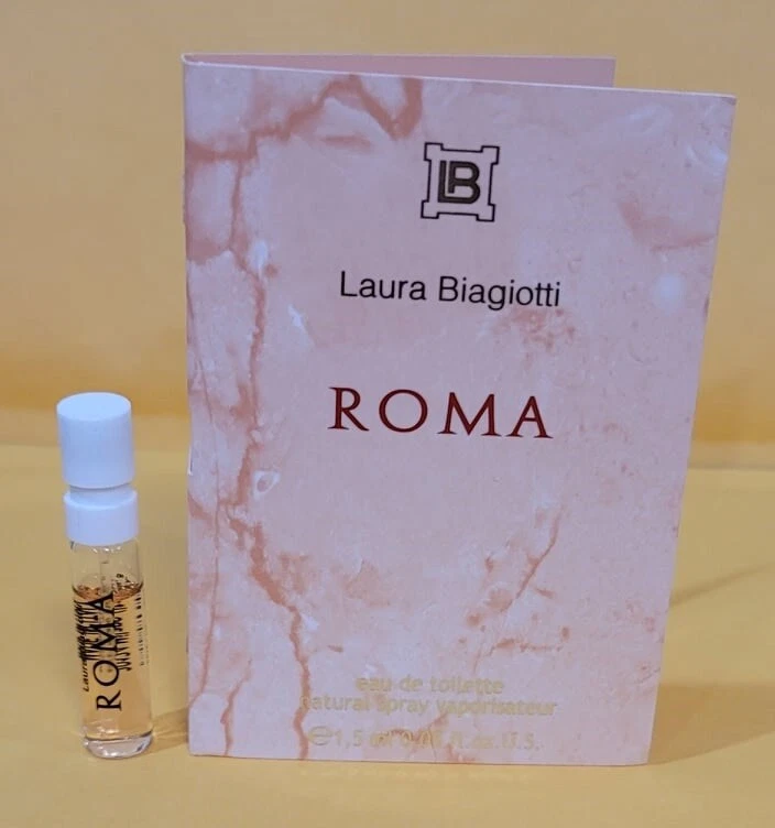 1 frasco ROMA por Laura Biagiotti para mujer 0,05 oz 1,5 ml eau de toilette spray  Foto 1 de 1