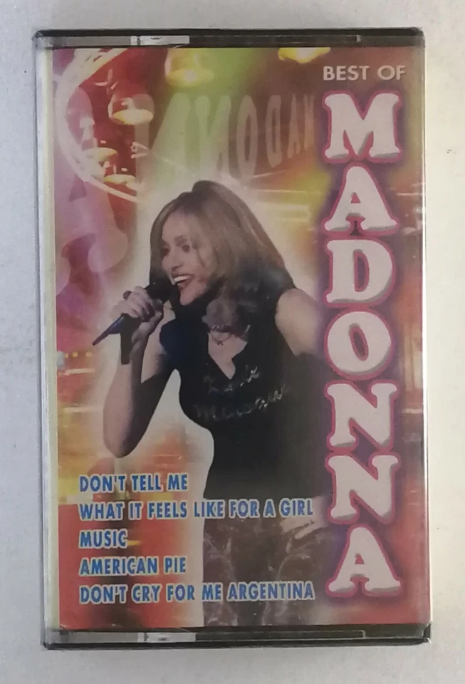 Best Of Madonna (Cover Version) Rare Unusal Label Malaysia Cassette Tape - Image 1 of 3
