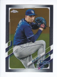 2021 Topps Chrome #43 BLAKE SNELL Tampa Bay Rays - Picture 1 of 2