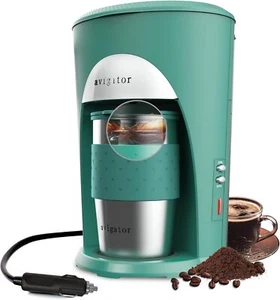 Portable Coffee Maker, 12V Car Travel Machine Fits Green - Picture 1 of 8