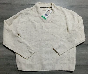 Weatherproof Vintage Sweater Adult XL Gold Thread Knit Long Sleeve Womens - Picture 1 of 6
