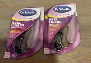 🌍 Dr. Scholl's heel liners variety pack,Styles Step,Lot Of 2,New ‼️ - Picture 1 of 2