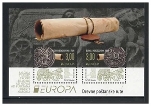 Bosnia & Herzegovina 2020 Ancient Postal Routes Europa Mini Sheet MUH 24-17 - Picture 1 of 1