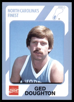 1989 Collegiate Collection Coca-Cola - Ged Doughton #188 North Carolina's Finest - Image 1 of 2