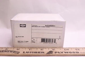 Hubbell Adaptive Dual Wall Switch 1 Relay 1,000 sqft Coverage Ivory AD2000I1 - Picture 1 of 1