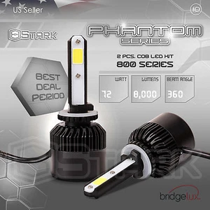 72W 8000LM US BridgeLux Chip LED Kit 6000K Fog Light Bulbs - 880 881 893 899 - Picture 1 of 7
