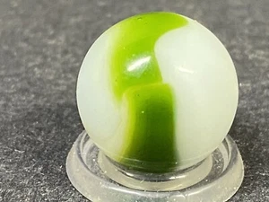Pristine Vitro Agate “Whitie” Green Aventurine .61” wet Mint HTF MIB - Picture 1 of 5